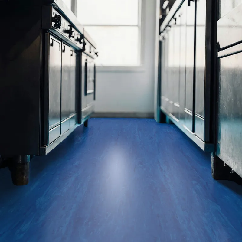 Vinílicos Homogéneo PVC Homogéneo Azul Clavelina | Rollo | Acabado Pur