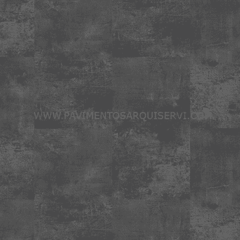 Vinílicos Heterogéneo Suelo Vinílico Negro Zinc Vintage