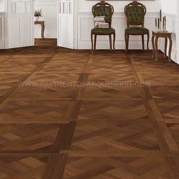 Madera Natural Parquet Merbau Basket