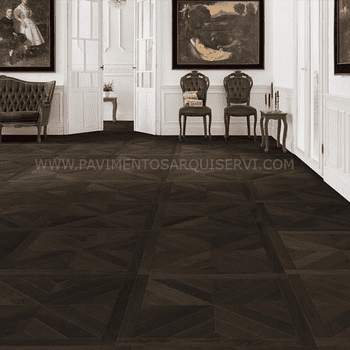 Madera Natural Parquet Roble Carbon Baldosa Central