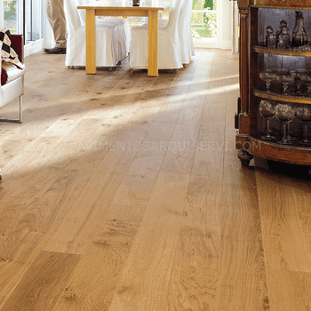 Madera Natural Parquet Roble Cepillado biselado