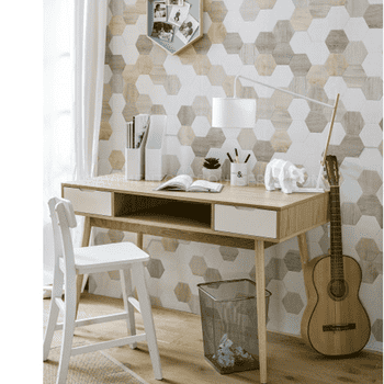Revestimiento Pared Vinílico Azulejos 3D