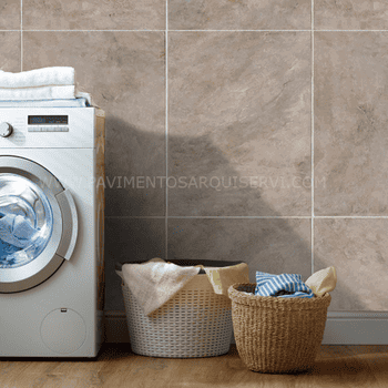 Revestimiento Pared Vinílico Pizarra Beige 3D