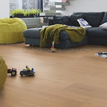 Madera Natural Parquet Roble Natural Claro