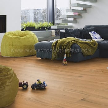 Madera Natural Parquet Roble Autentico