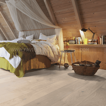 Madera Natural Parquet Roble vivo Blanco Crema a la Cal