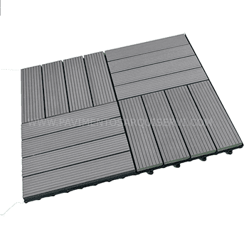 Tarima exterior Tecnológica Losetas Gris Piedra 30X30