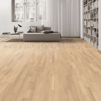 Madera Natural Multicapa Roble Blanco puro Trend Cepillado