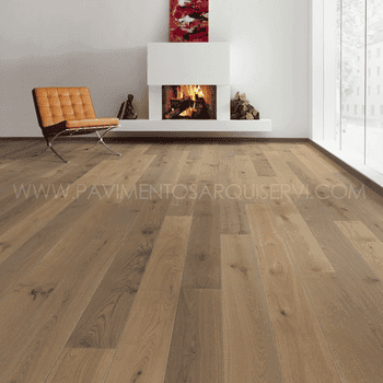 Madera Natural Multicapa Roble Marrón terciopelo Universal Cepillado