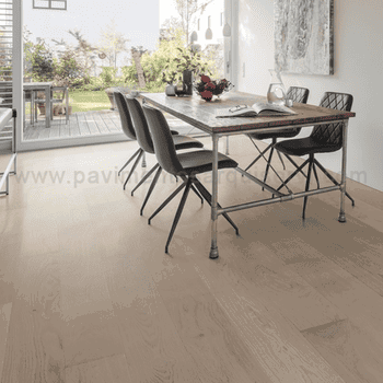 Madera Natural Multicapa Roble Blanco Cristal Markant Cepillado