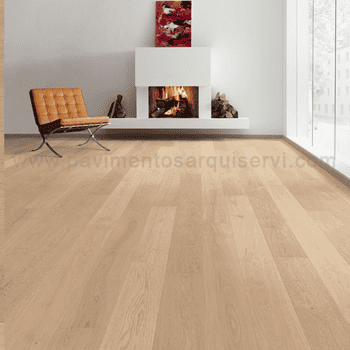 Madera Natural Multicapa Roble Blanco Puro Markant Cepillado