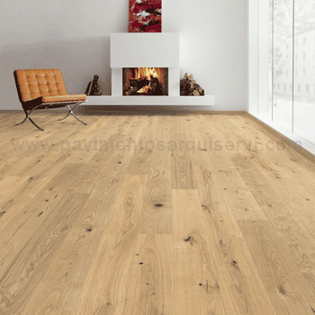 Madera Natural Multicapa Roble Invisible Suave Cepillado