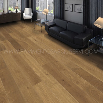 Madera Natural Multicapa Roble Fumé invisible marcado