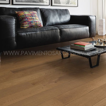 Madera Natural Multicapa Roble Ahumado marcado Cepillado 2V