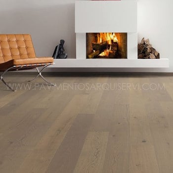 Madera Natural Multicapa Roble Gris Caracola Suave