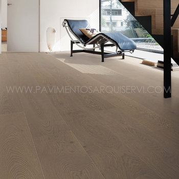 Madera Natural Multicapa Roble Gris Caracola Marcado 