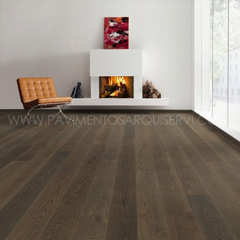 Madera Natural Multicapa Roble Marrón Carrizo Marcado