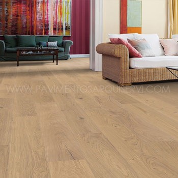 Madera Natural Multicapa Roble Blanco puro Universal Alpino