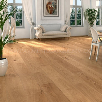 Madera Natural Multicapa Roble Lamas XL Selecto Cepillado 4V