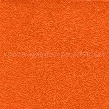Vinílicos  Suelo Vinílico Gimnasia Naranja