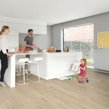 Vinílicos Vinílica Suelo Vinílico Roble Algodón Beige Alpha