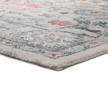 Alfombras 100% Polipropileno HEAT-SET FRISÈ Alfombra dibujos vintage flores multi 140x200