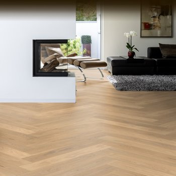 Madera Natural Parquet Roble Efecto bruto Espiga