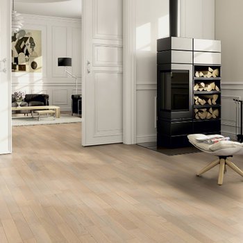 Madera Natural Parquet Roble diseño gris arena