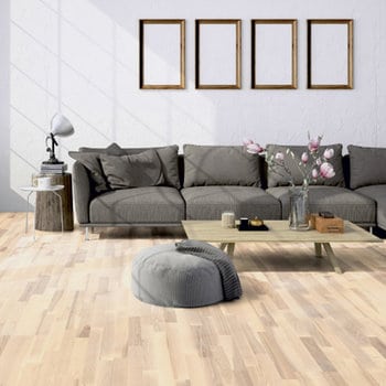 Madera Natural Parquet Fresno gris blanquecino