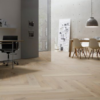 Madera Natural Parquet Roble marrón arena Espiga