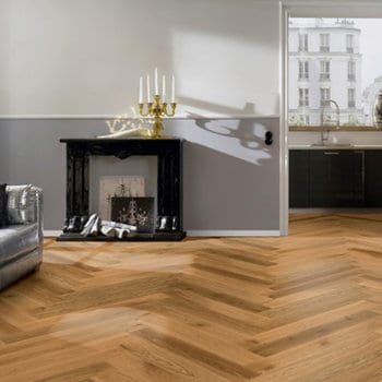 Madera Natural Parquet Roble Espiga