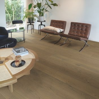 Madera Natural Parquet Roble Vintage marrón extra mate