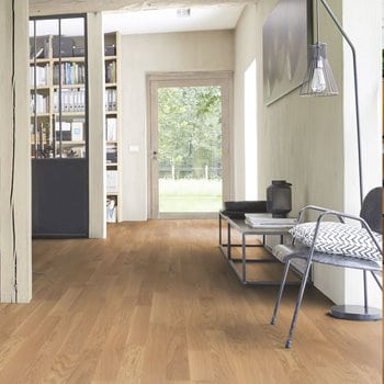 Madera Natural Parquet Roble Ahumado Claro 2 Lamas Barniz Mate