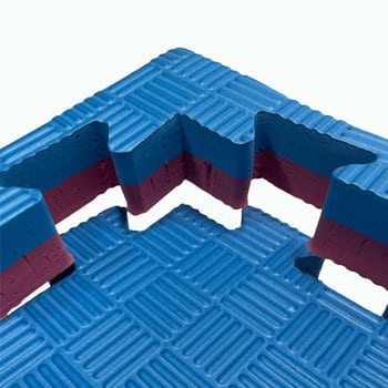 Tatami Etileno Acetato de Vinílo de Alta Densidad Tatami Rojo Negro  |1x1| 25mm