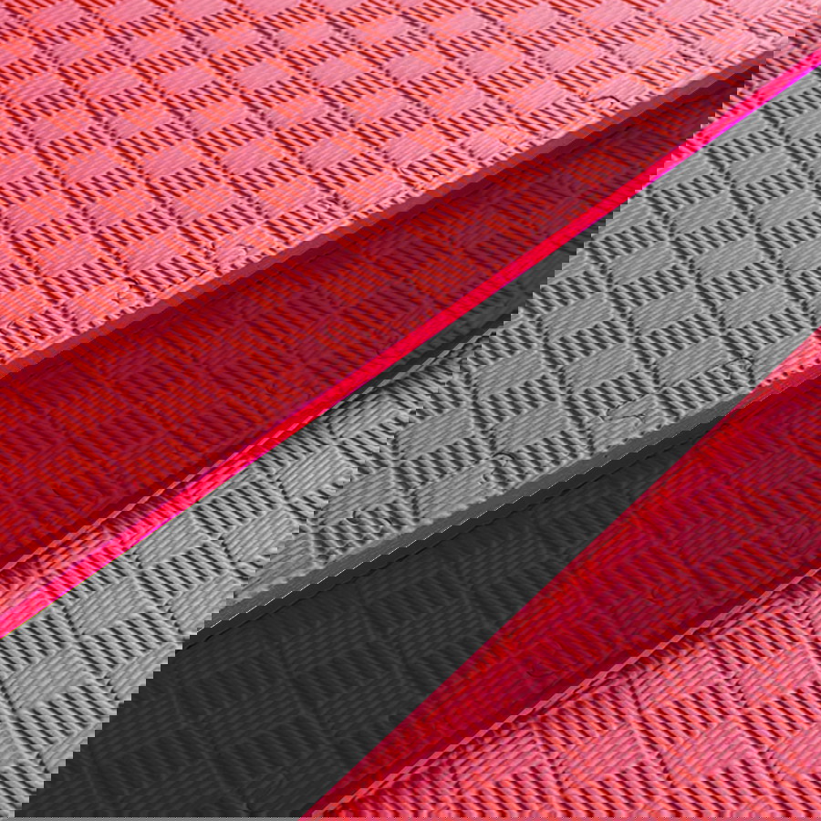 Tatami Etileno Acetato de Vinílo de Alta Densidad Tatami Rojo Negro  |1x1| 25mm
