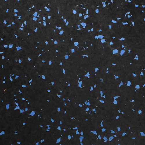 Caucho Macizo ROLLO DE CAUCHO 1,20x20m | 3mm | EPDM | Negro-Azul 15% | Densidad Plus