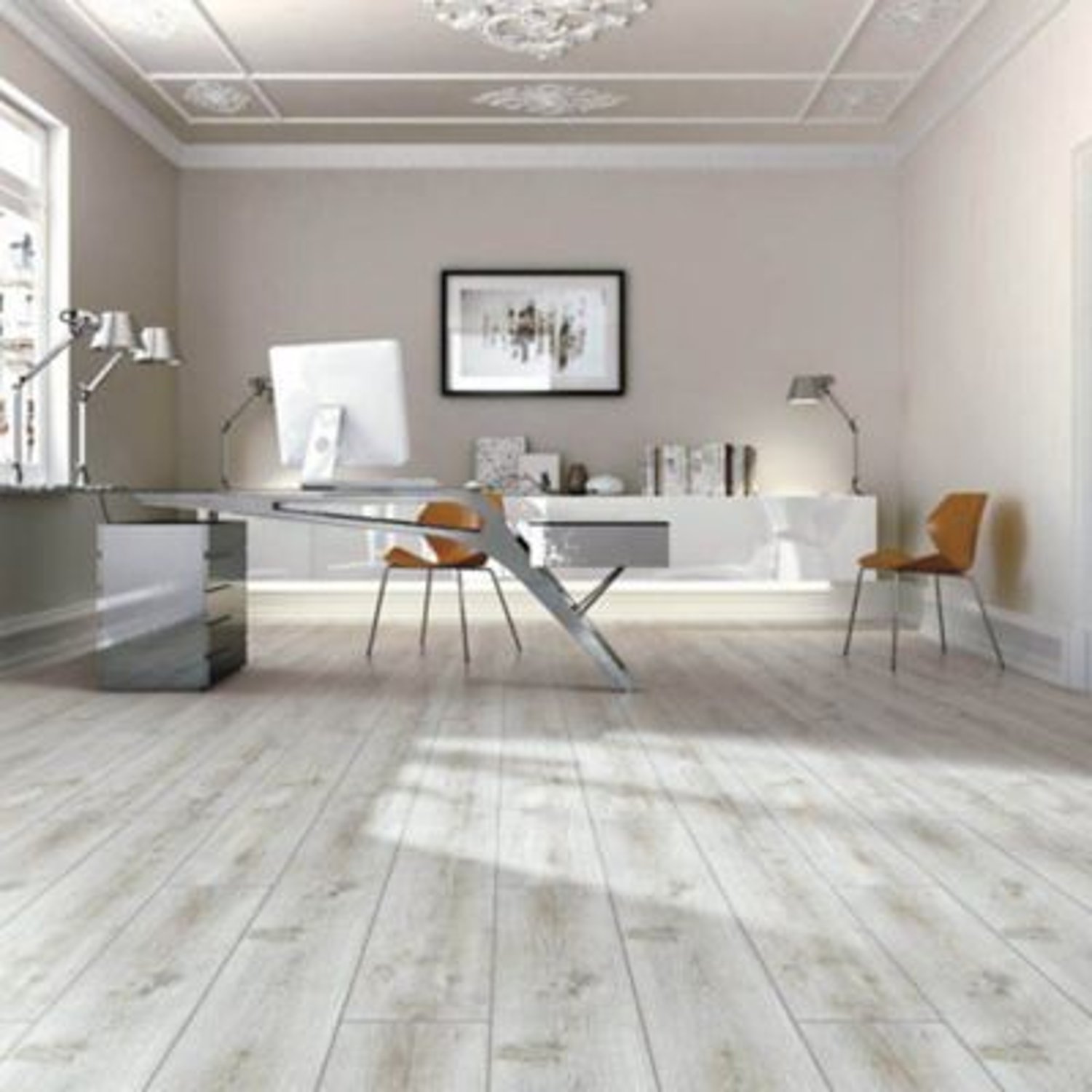 Tarimas Laminada Roble Gris Kiev