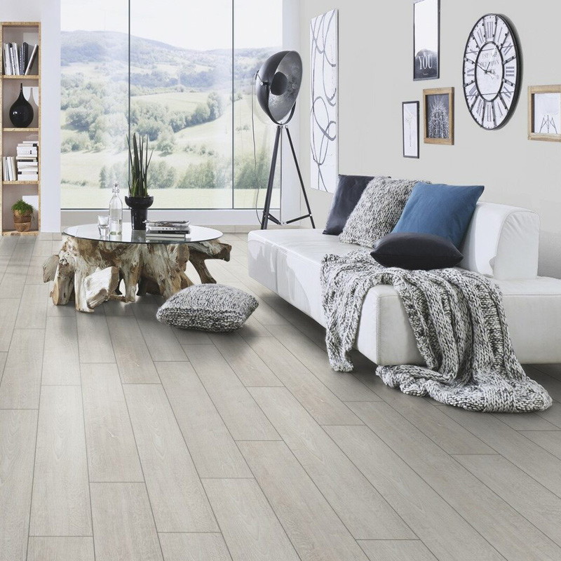 Tarimas Laminada Roble Atlas Blanco