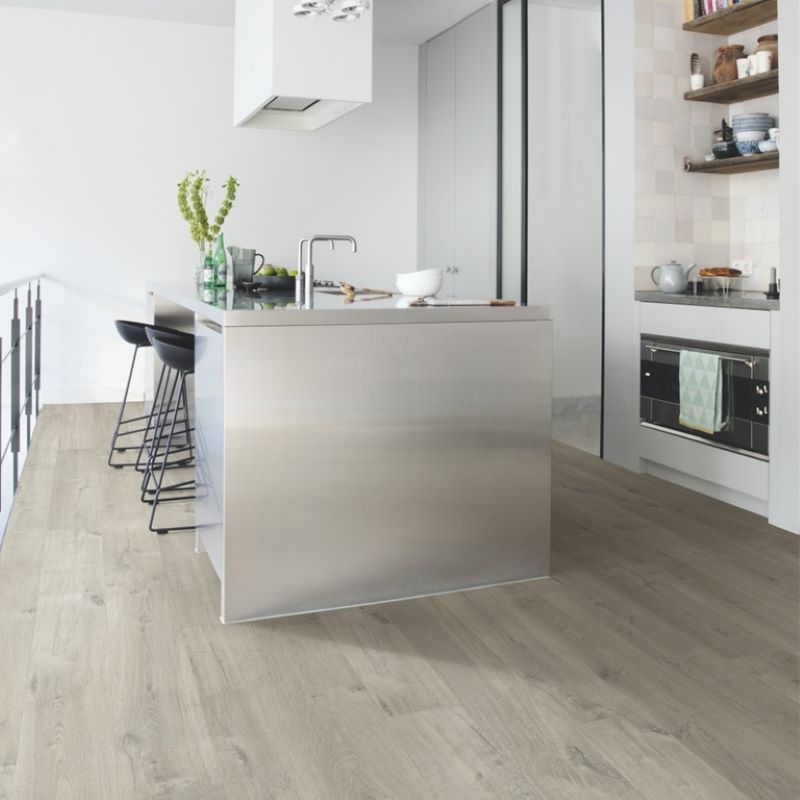 Tarimas Laminada Roble Suave Gris