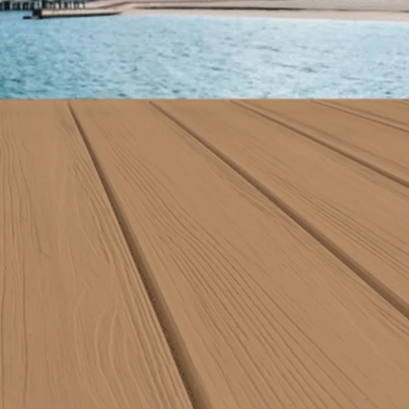 Tarima exterior Tecnológica Madera rayada