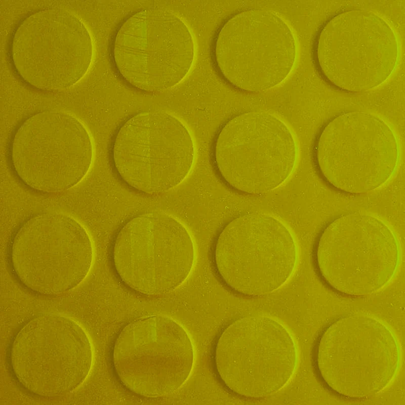 Goma Homogéneo Goma círculos Amarillo