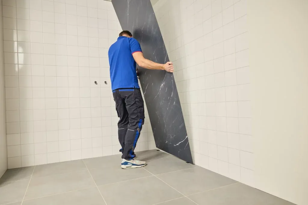 Obras accesorios  Instalación Revestimiento en Pared