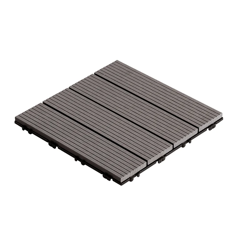 Tarima exterior Tecnológica Losetas Gris Piedra 30X30