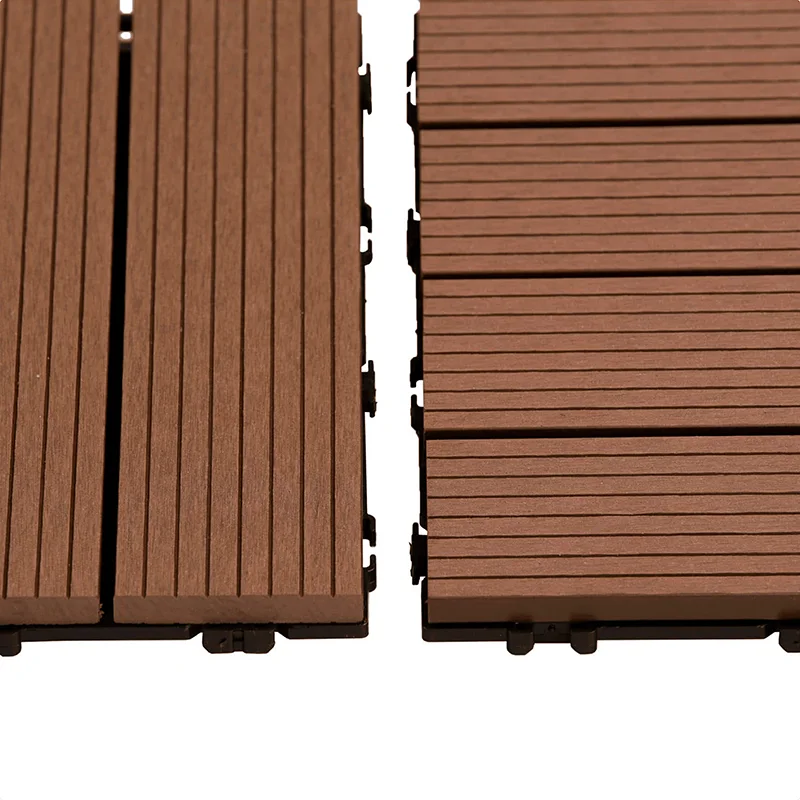 Tarima exterior Tecnológica Losetas Chocolate 50x50