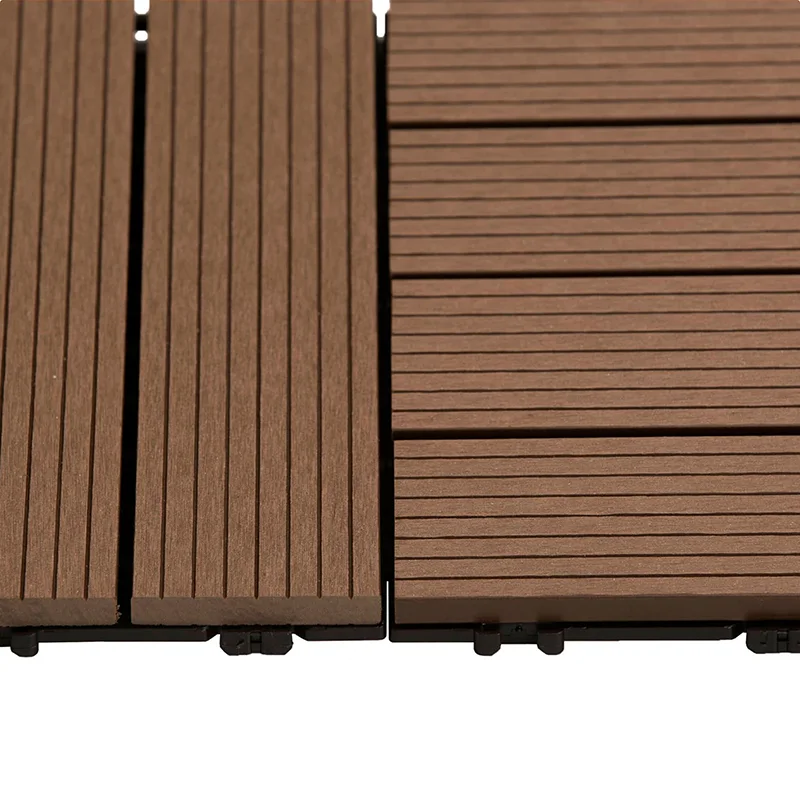 Tarima exterior Tecnológica Losetas Chocolate 50x50