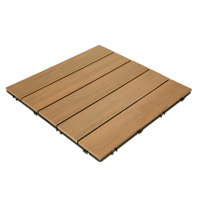 Tarima exterior Tecnológica Losetas Teja Texturada 50x50