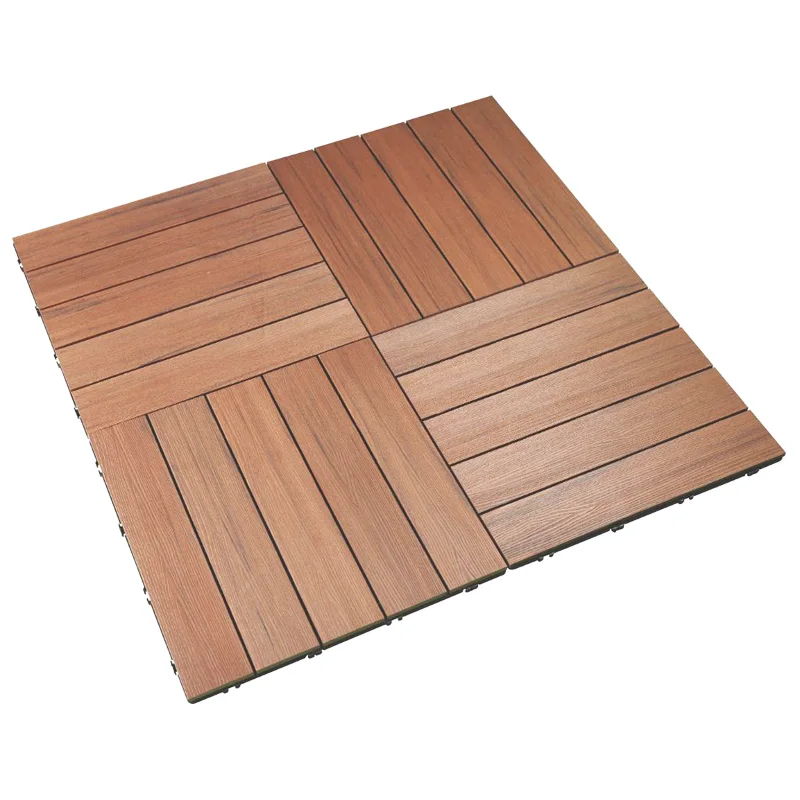 Tarima exterior Tecnológica Losetas Teja Texturada 50x50