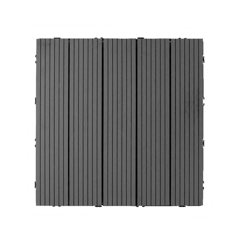 Tarima exterior Tecnológica Losetas Gris Piedra 90x90