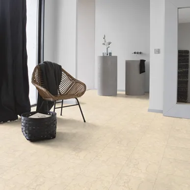 Vinílicos Heterogéneo Suelo Vinílico Marble Beige Autoadhesivas