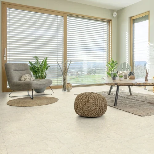 Vinílicos Heterogéneo Suelo Vinílico Marble Beige Autoadhesivas